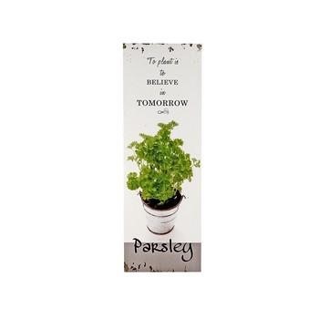 QUADRO LEGNO PARSLEY PIANTA PREZZEMOL
