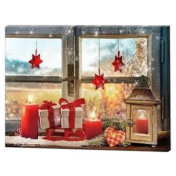 QUADRO Xmas 3led 60x40    (Finestra)