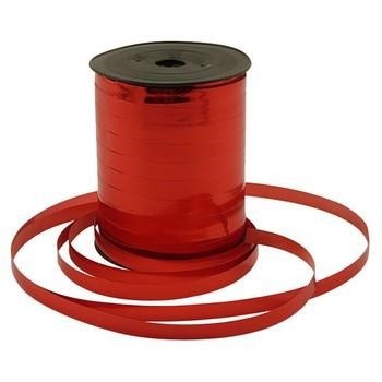 ROCCHETTO METALLIZZATO 10mm ROSSO