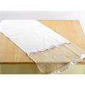 TABLE RUNNER NAT. BORDO BIANCO