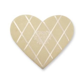 SEGNA APPUNTI CUORE TESS.BEIGE