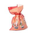 SACCHETTO TESSUTO BABBO NATALE GRANDE CM.46X66