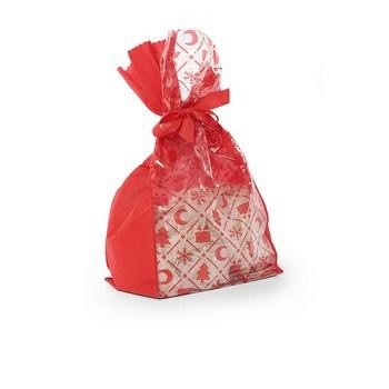 SACCHETTO CELLOP.GRANDE ROSSO F.DO CAR.CM.35X24H65