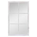 SPECCHIO LEGNO BIANCO RETT