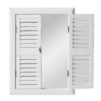 SPECCHIO FINESTRA BIANCO CM.40X2H54