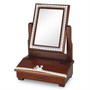 SPECCHIERA LEGNO NOCE