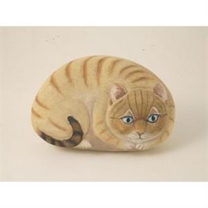 SASSO GATTO TIGRATO RESINA 11CM