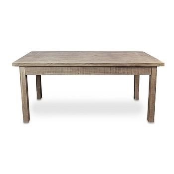 TAVOLO PRANZO LEGNO NATURALE CM.180X80,5H81
