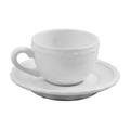 TAZZINA CAFFE' JULIET COL. BIANCO(min6) Ø7,5x5 H5 Pia: Ø12,5 H2