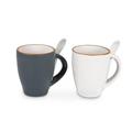 MUG CON CUCCHIAINO 2ASS. DIAM. CM 11/8H10