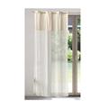 TENDA VELLUTO E PIZZO BIANCO CM.140X280