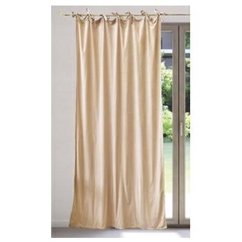 TENDA VELLUTO BEIGE CM.140X280