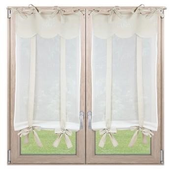 COPPIA TENDE 60X220 BIANCA e ECRU