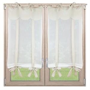 COPPIA TENDE 60X220 BIANCA e ECRU