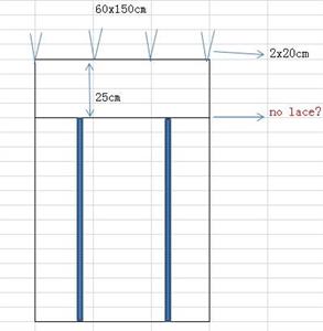TENDA 60X150 BIA BELTS (vergine)