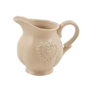 LATTIERA CERAMICA CUORE 13x9 H10