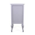 CASSETTIERA GIULIA 3 CASSETTI IN MDF E LEGNO DI PINO GRIGIO CM 40X30H82 