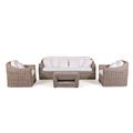 Salotto completo in kubu grey President 