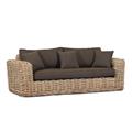Salotto completo in rattan sabbiato Copacabana
