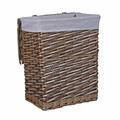 PORTABIANCHERIA VIMINI GRIGIO C/FODERA 45X33H56 S2
