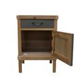 COMODINO ELISABETTA PINO/MDF COL.MIELE 45X35H65 MADE IN CHINA