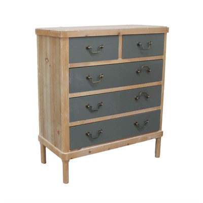 COMO' ELISABETTA PINO/MDF COL.MIELE 5C 80X35H90 MADE IN CHINA