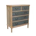 COMO' ELISABETTA PINO/MDF COL.MIELE 5C 80X35H90 MADE IN CHINA