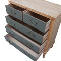 COMO' ELISABETTA PINO/MDF COL.MIELE 5C 80X35H90 MADE IN CHINA
