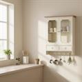 MOBILETTO PENSILE CREMA CM.60X18H75