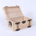 BAULE ABETE SBIANCATO E CORDA 42X31H21 S3 
