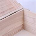 BAULE ABETE SBIANCATO E CORDA 42X31H21 S3 
