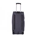 BORSONE TROLLEY IN POLIESTERE NERO CON MANICO TELESCOPICO