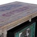 CASSETTIERA TEAK COLORI 125X40H88 MADE IN INDIA