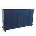 CRENDENZA TEAK BLU 4A 182X43H106 MADE IN INDIA