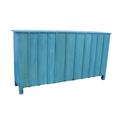 CREDENZA TEAK TURCHESE 3A 170X41H90 MADE IN INDIA