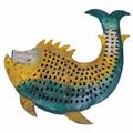PESCE IN METALLO 70X10H70 MADE IN INDIA