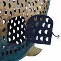 PESCE IN METALLO 70X10H70 MADE IN INDIA
