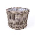 CESTO GIUNCO GRIGIO ROTONDO DIA.25H18/30H24 S2 MADE IN INDONESIA
