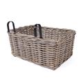 CESTO GIUNCO GRIGIO RETT. BICI 41X30H20 MADE IN INDONESIA