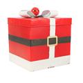 SCATOLA PACCO REGALO METALLO 30X30H36+25X25H30 S2 MADE CHINA