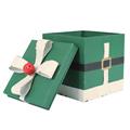 SCATOLA PACCO REGALO METALLO 30X30H36+25X25H30 S2 MADE CHINA