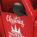 CAMION METALLO ROSSO 107X45H50 NON E' UN GIOCATTOLO MADE CHINA