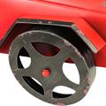 CAMION METALLO ROSSO 107X45H50 NON E' UN GIOCATTOLO MADE CHINA