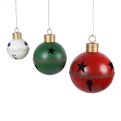 PALLE METALLO ROSSA+VERDE+BIANCA DIA41+31+21 S3 MADE IN CHINA