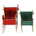 SLITTA METALLO ROSSA+VERDE 40X20H26+33X18H21 S2 MADE IN CHINA