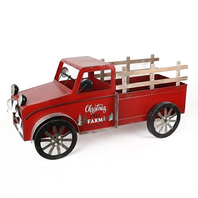 CAMION METALLO ROSSO 128X51H58 NON E' UN GIOCATTOLO MADE CHINA