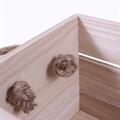 CASSETTA ABETE CUORE CERVO NATALE 42X31H21 S3 MADE  IN CHINA