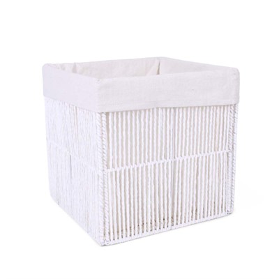 CESTO CARTA BIANCA CUBO PIEGHEVOLE FODER. 30X30X30 MADE IN CHINA