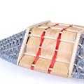 CESTO BARCHETTA VIMINI ECORATTAN 120X40X20 MADE IN CHINA