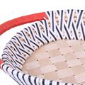 CESTO FOGLIA VIMINI CARTA 53X32X8 MADE IN CHINA